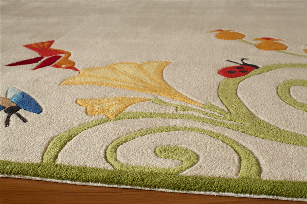 Contemporary LMOJULMJ54 Area Rug - Lil Mo Whimsy Collection 