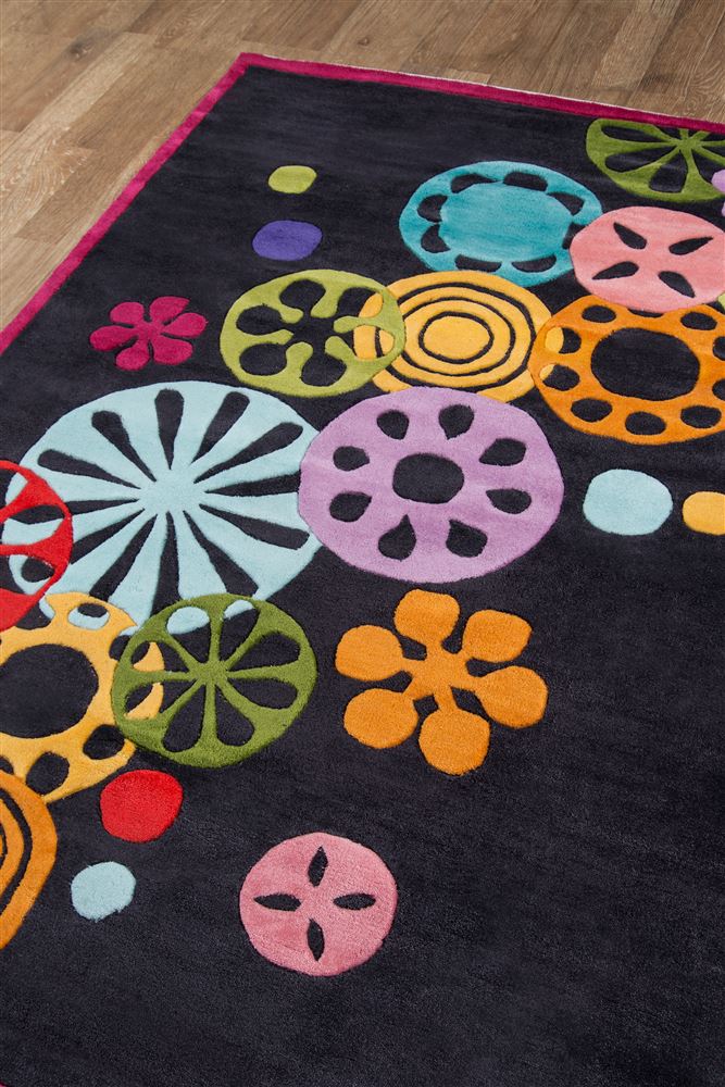 Contemporary LMOTWLMT-8 Area Rug - Lil Mo Hipster Collection 