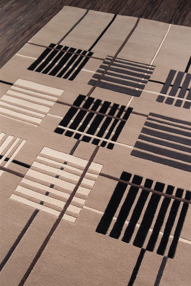 Contemporary NEWWANW-48 Area Rug - New Wave Collection 